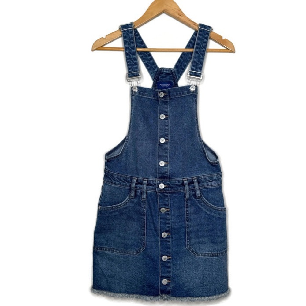 Arizona Jean Co. Denim Overall Jean Dress Women’s Size Medium